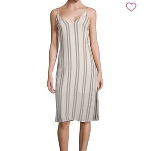 ASTR knee length striped dress